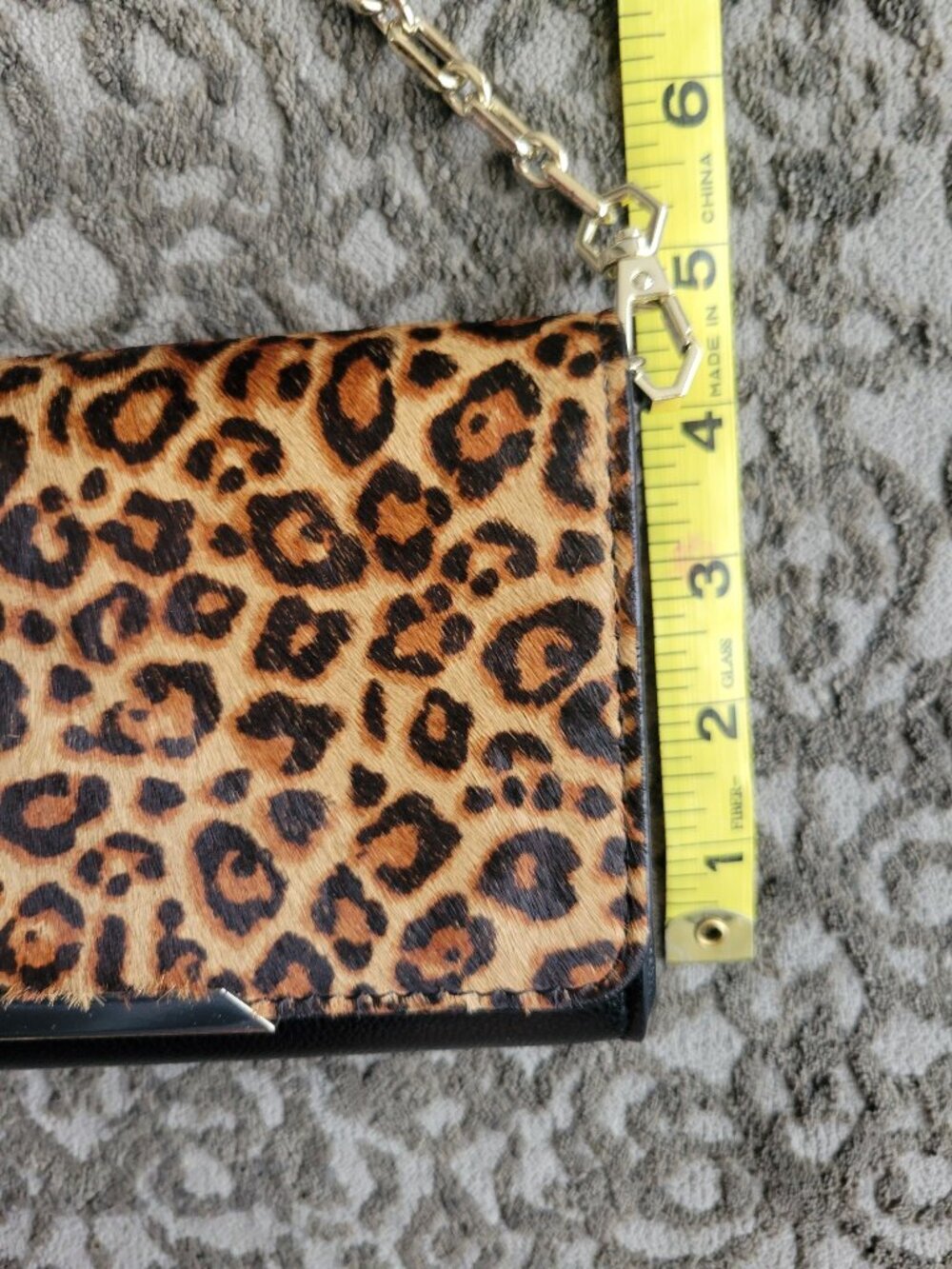 WHBM Leopard Crossbody Clutch - Picture 7 of 11